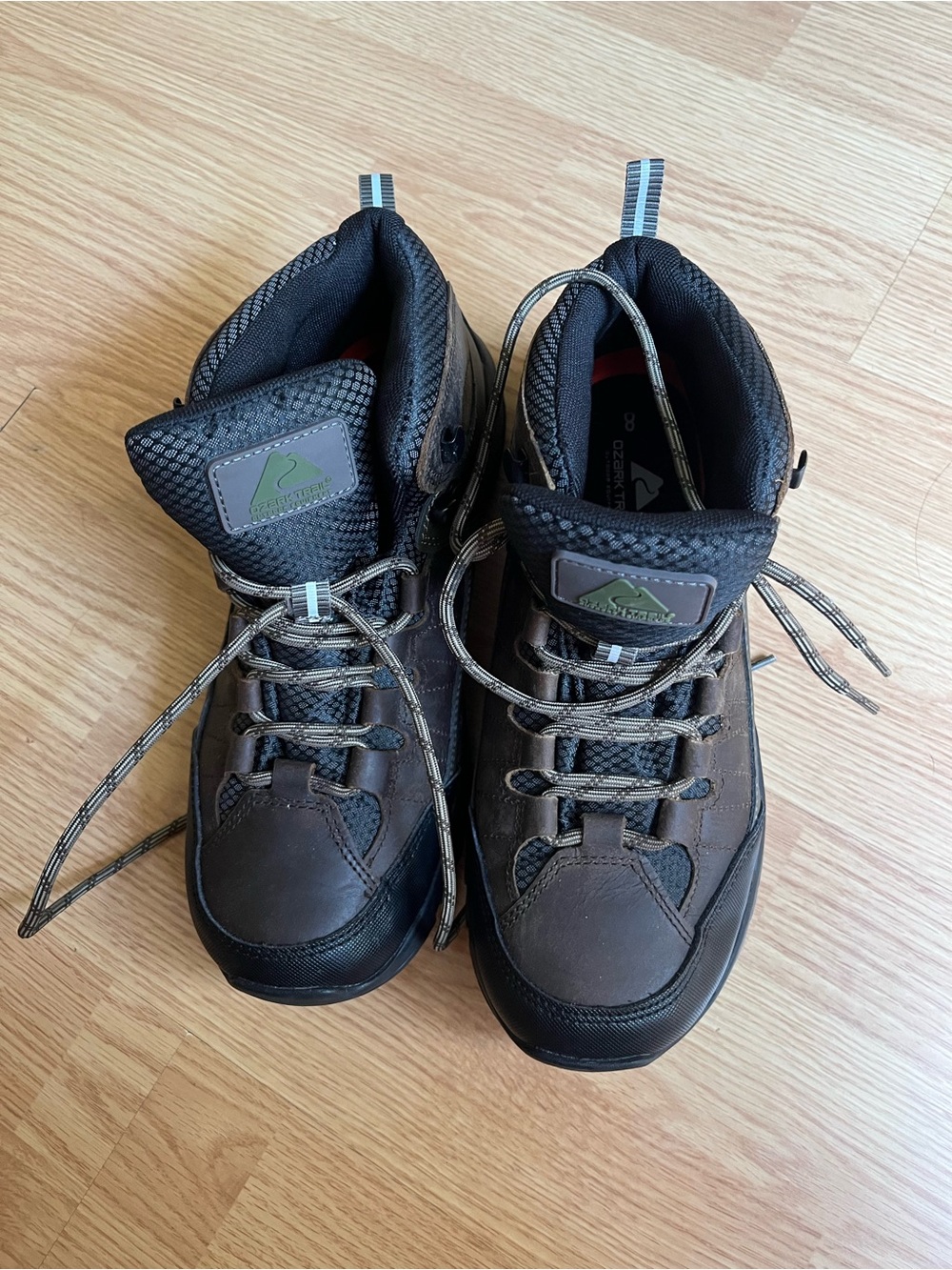 Ozark Trail Men's Waterproof 2.0 Hiking Boots Leather